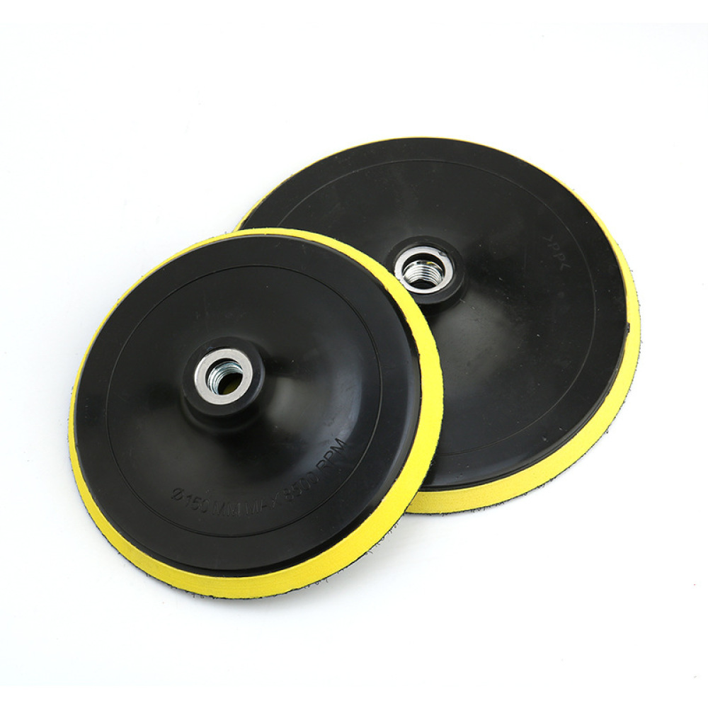 Polish Pad Set Buffer - แผ่นรองกระดาษทรายสำหรับเครื่องเจียรไฟฟ้า แผ่นกาวสำหรับขัดเงา แผ่นบัฟเฟอร์ขัดเงา ชุดอุปกรณ์เสริมเครื่องมือเจียร