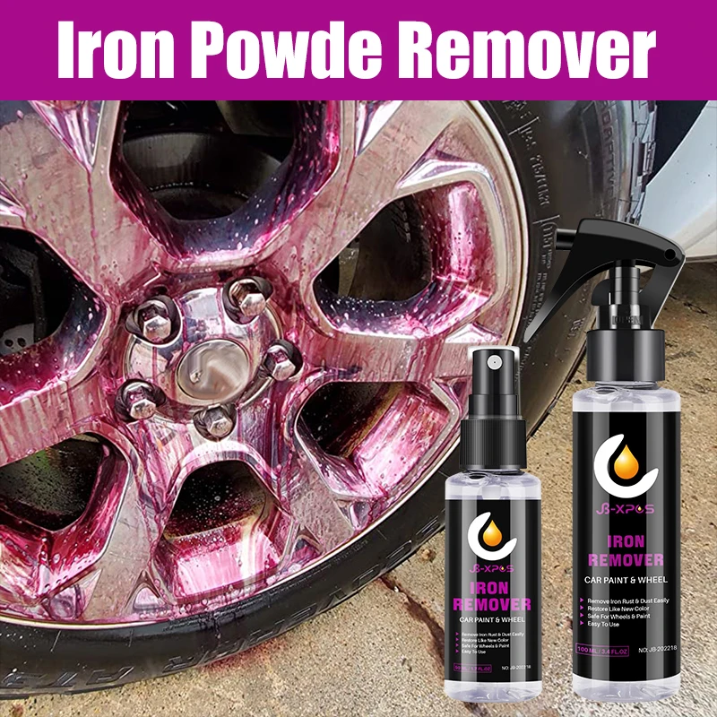 Wheel Cleaner Alloy - 50 ml/100 ml ล้อสีเหล็ก Remover เทคโนโลยีสเปรย์