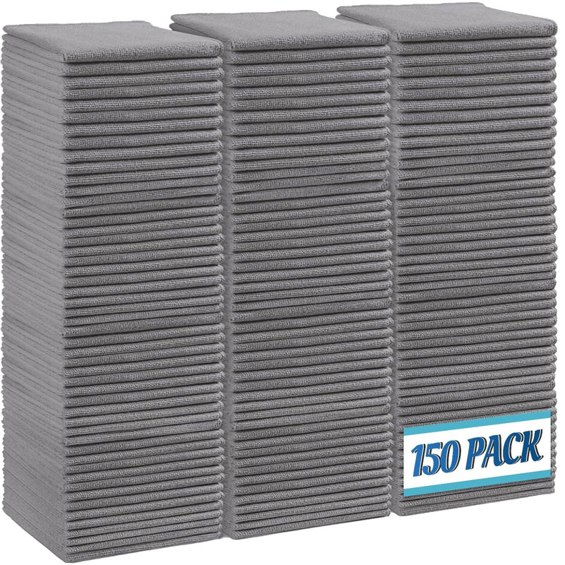 Microfiber Towel Detailing - นํากลับมาใช้ใหม่ Thicken ผ้าทําความสะอาดไมโครไฟเบอร์ Lint ฟรีผ้าเช็ดตัวทําความสะอาดไมโครไฟเบอร์ผ้าทําความสะอาดผ้าขนหนูดูดซับสําหรับรถหน้าต่าง