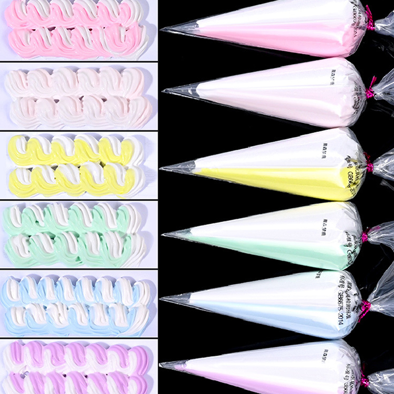 Clay Bar Lubricant - 2 สีวิปปิ้งครีมกาว DIY เคสโทรศัพท์วัสดุ 100g จําลองปลอม