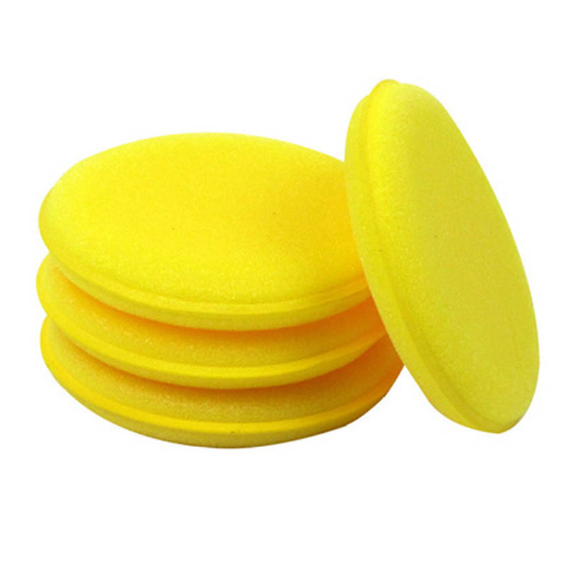 Wax Applicator Pad - 12 ชิ้นคุณภาพสูงแผ่นขัดรถแว็กซ์ฟองน้ําเครื่องมือดูแลรถยนต์อุปกรณ์ขัดรถ Buffing Foam Applicator ฟองน้ํา