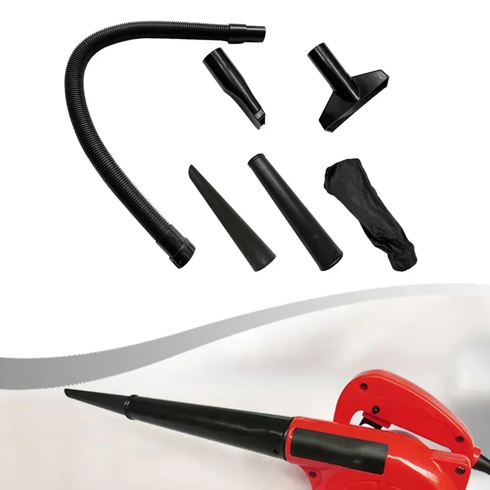 Dryer Car Blower - ชุดสายลม ABS พร้อมชุดประกอบสายลมและถุงเก็บฝุ่น สำหรับเครื่องเป่าลมส่วนใหญ่ ใช้สำหรับกำจัดฝุ่นในรถยนต์และเป็นอุปกรณ์เสริมสำหรับไดร์เป่าผม