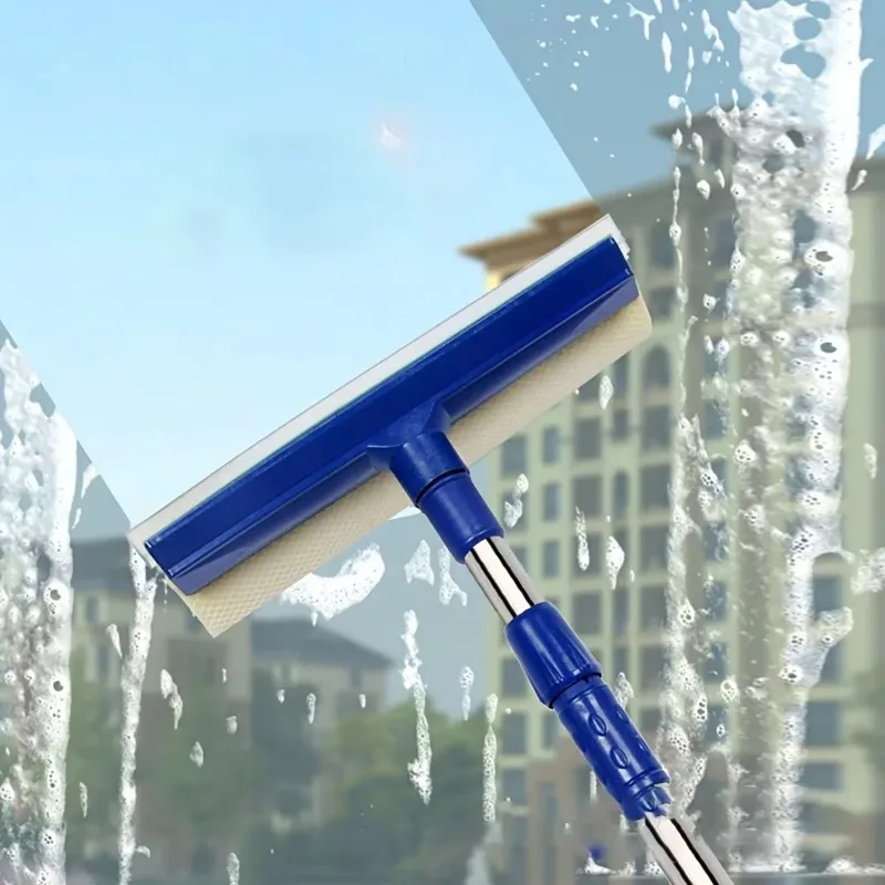 Glass Cleaner Streak - 2 in 1 Telescopic Window Cleaner
