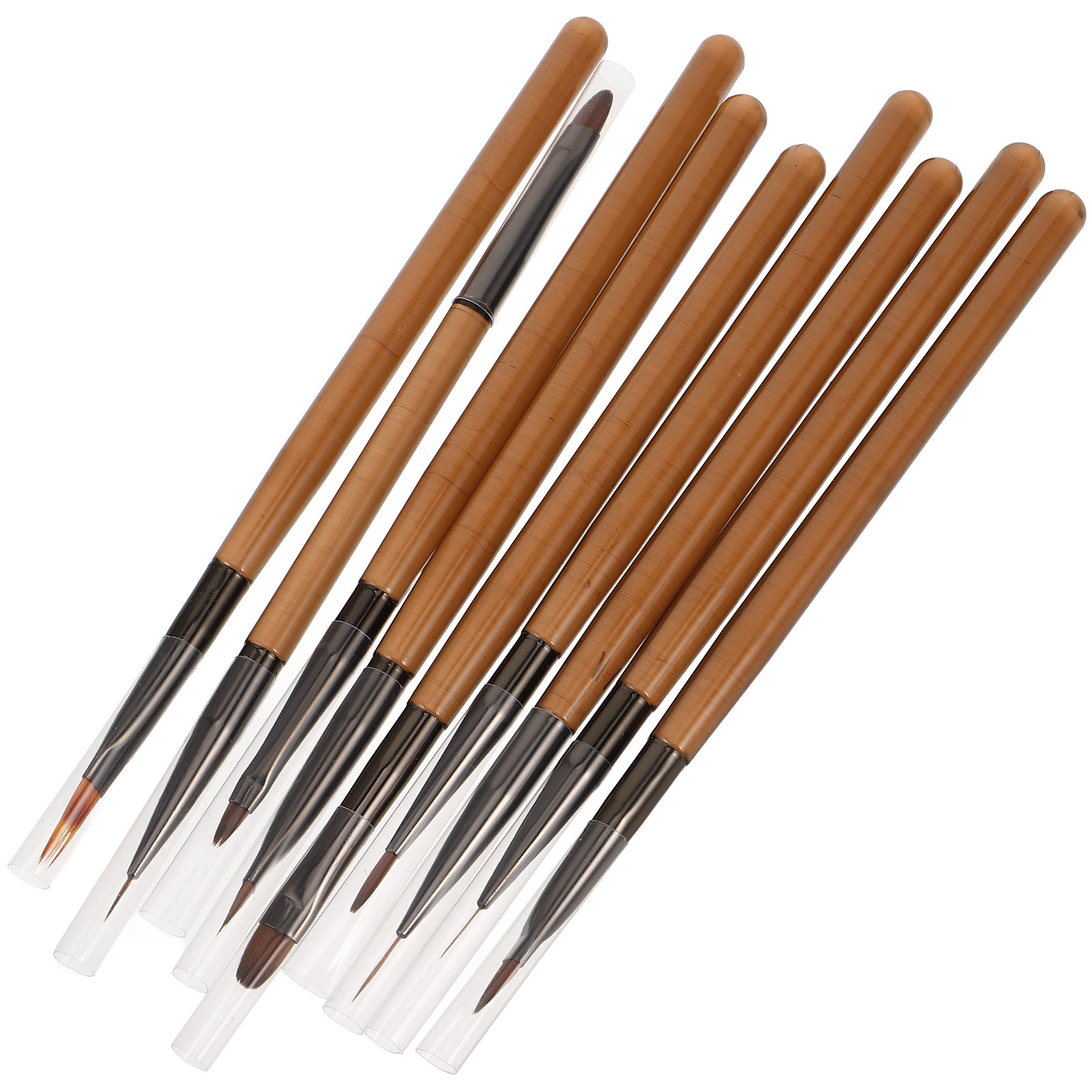 Detailing Brush Set - ชุดแปรงทำเล็บอเนกประสงค์ 1 ชุด ขนแปรงนุ่ม เครื่องมือสำหรับงานเพ้นท์เล็บ งานละเอียด