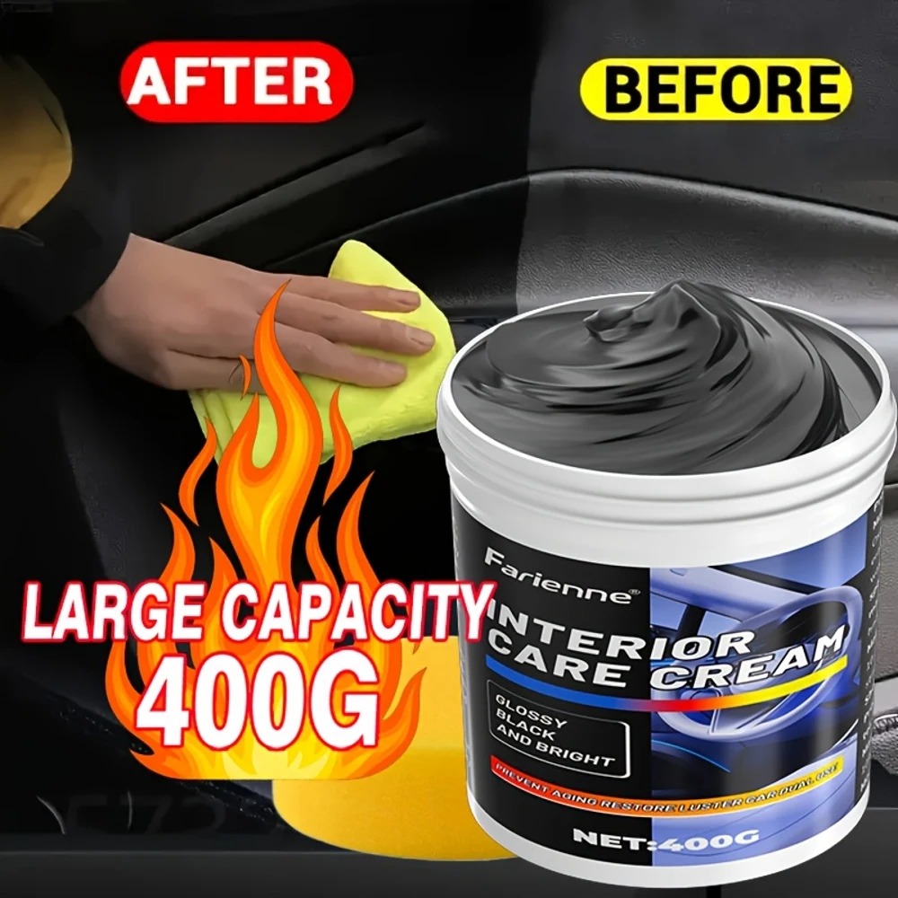 Trim Restorer Plastic - น้ำยาเคลือบพลาสติกสำหรับรถยนต์ชนิดใหม่ สำหรับงานหนัก - ซ่อมรอยขีดข่วนได้อย่างรวดเร็ว ฟื้นฟูและปกป้องกันชน ภายในรถ