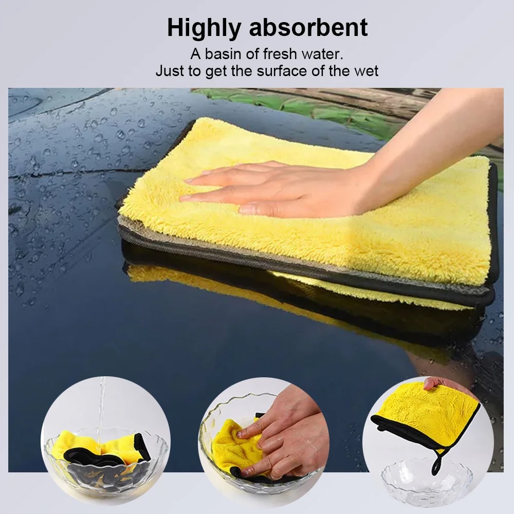 3/5/10Pcs ล้างรถผ้าเช็ดตัวไมโค - Microfiber Towel Detailing บทวิจารณ์และราคา