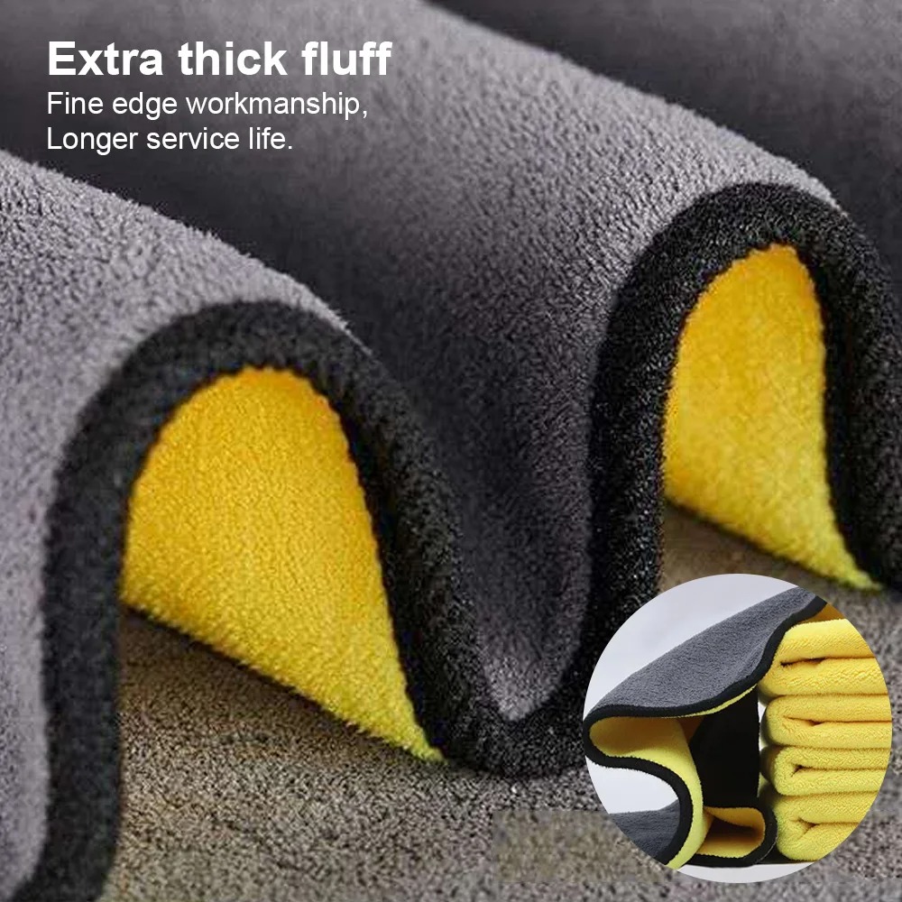 3/5/10Pcs ล้างรถผ้าเช็ดตัวไมโค - Microfiber Towel Detailing บทวิจารณ์และราคา