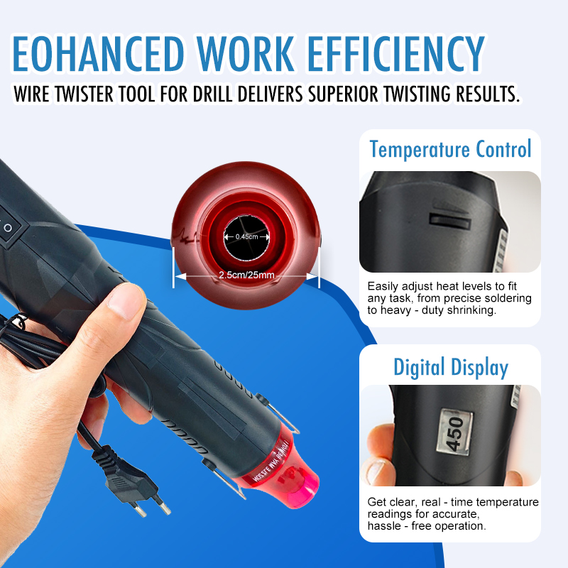 220V HOT AIR GUN บัดกรีอุณหภูม - Dryer Car Blower บทวิจารณ์และราคา
