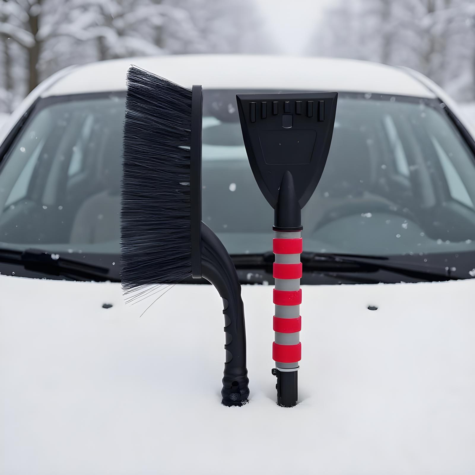 ที่ขูดหิมะในรถยนต์ แปรงขัดกระจ - Car Cleaning Brush บทวิจารณ์และราคา