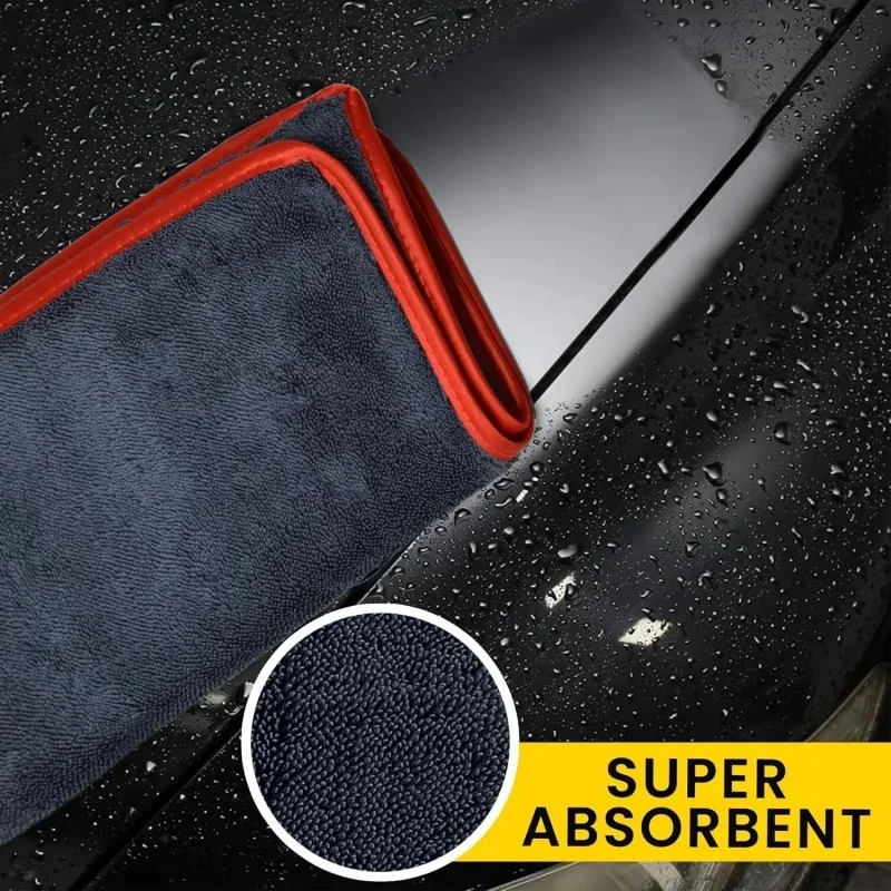 ผ้าเช็ดรถไมโครไฟเบอร์แบบดูดซับ - Microfiber Towel Detailing บทวิจารณ์และราคา