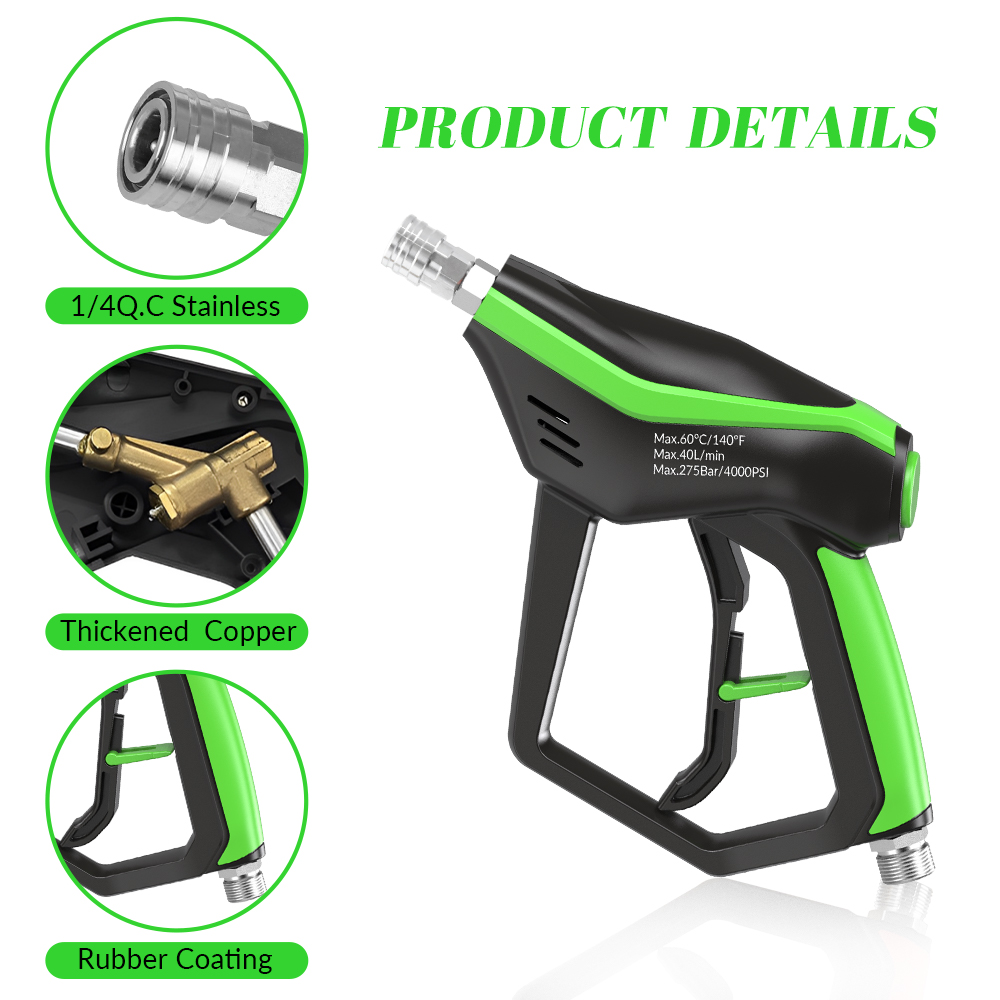 อุปกรณ์เสริมเครื่องฉีดน้ำแรงดั - Pressure Washer Foam Gun บทวิจารณ์และราคา