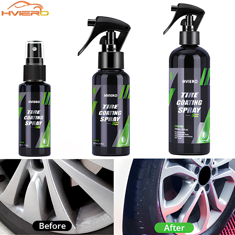 สเปรย์เคลือบเงายางรถยนต์ น้ำยา - Tire Shine Spray Sealant บทวิจารณ์และราคา