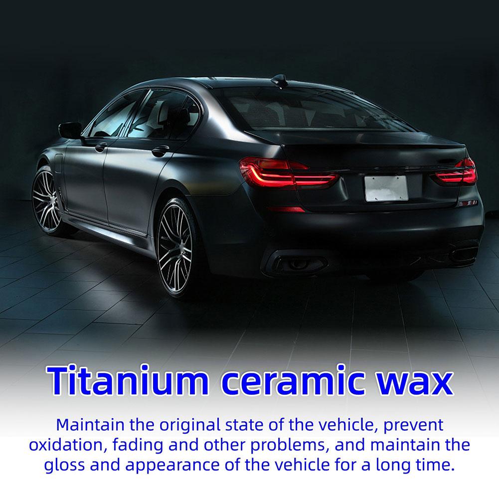 ชุดครีมเคลือบเงารถยนต์ไทเทเนีย - Car Wax Ceramic Coating บทวิจารณ์และราคา
