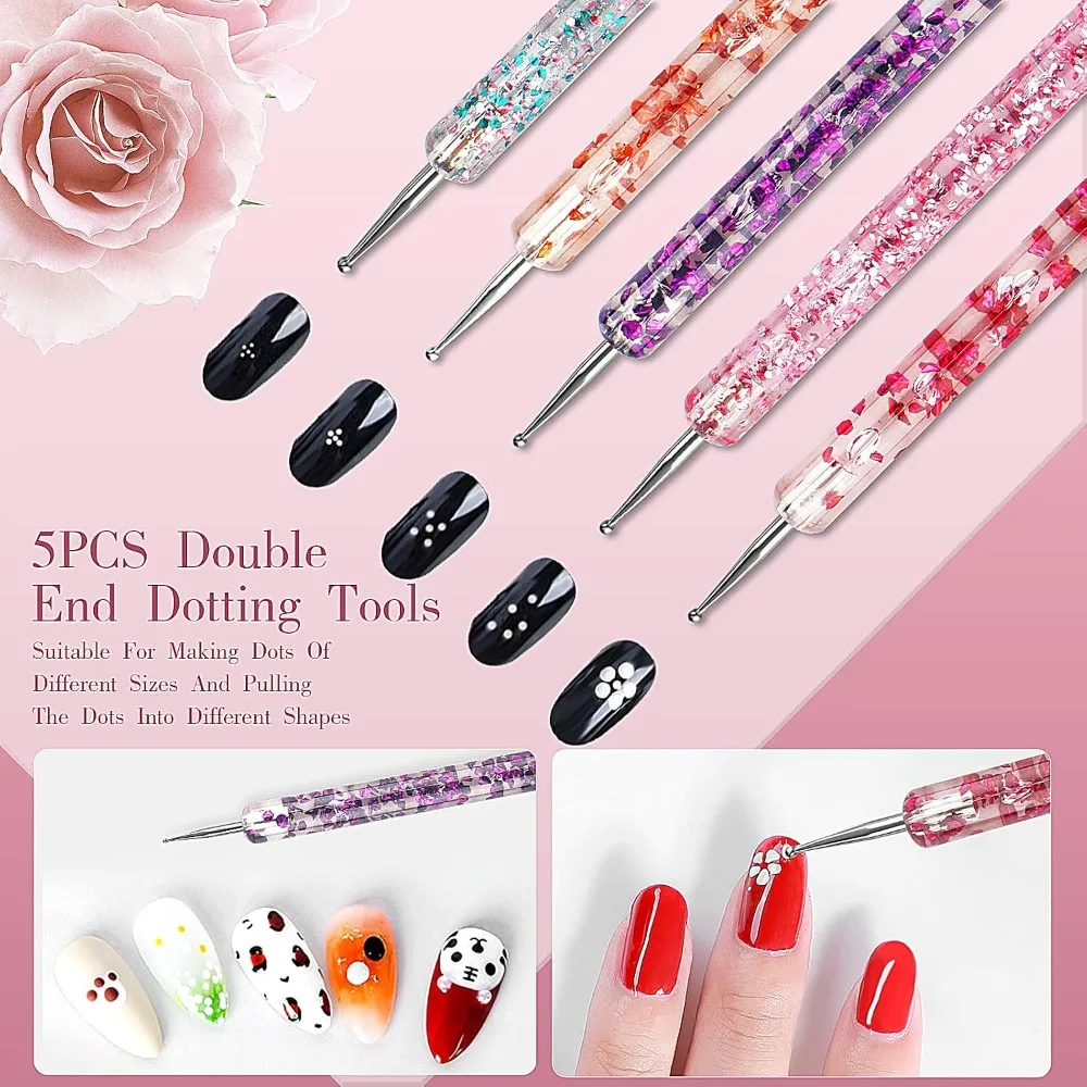 แปรงทำเล็บ 32 ชิ้น, แปรงอะคริล - Detailing Brush Set บทวิจารณ์และราคา