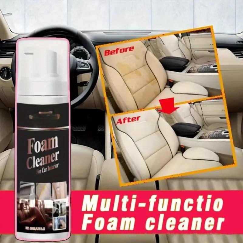 โฟมทำความสะอาดอเนกประสงค์ ขจัด - Leather Cleaner Interior บทวิจารณ์และราคา