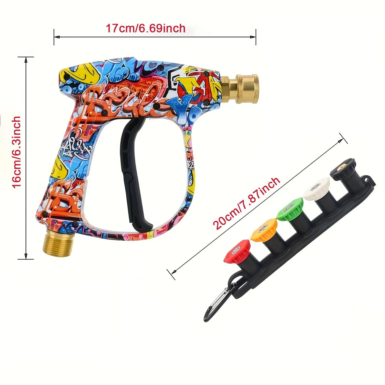 ปืนฉีดน้ำแรงดันสูง 4350PSI พร้ - Pressure Washer Foam Gun บทวิจารณ์และราคา