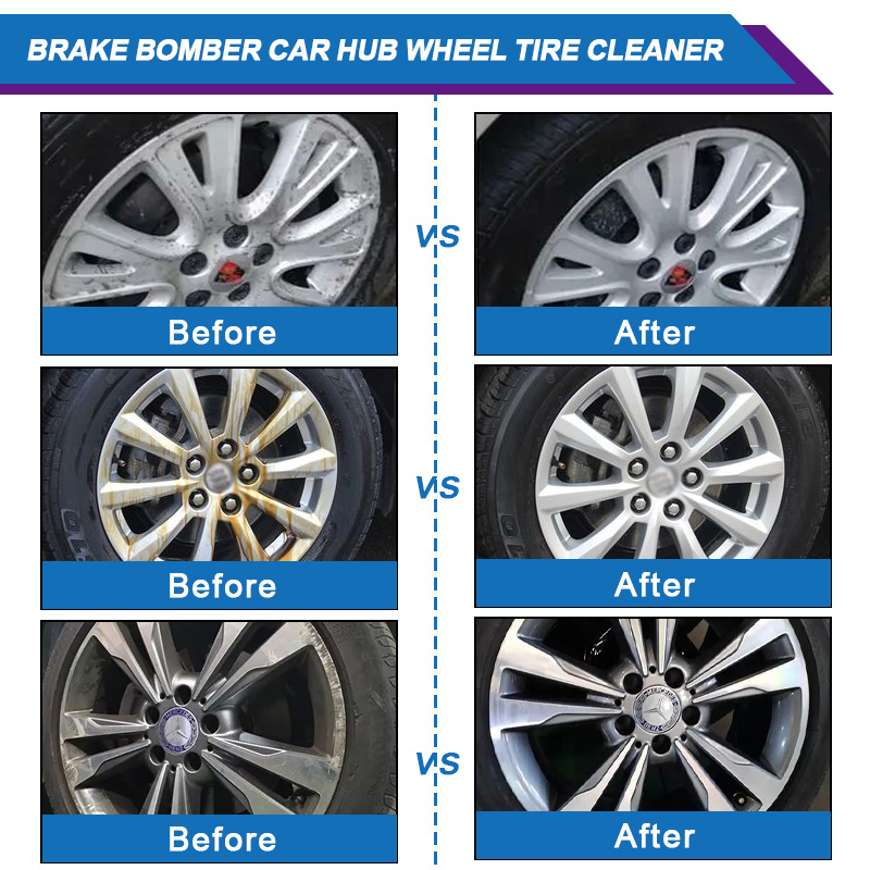 120ML เบรค BOMBER รถ HUB ล้อยา - Wheel Cleaner Alloy บทวิจารณ์และราคา