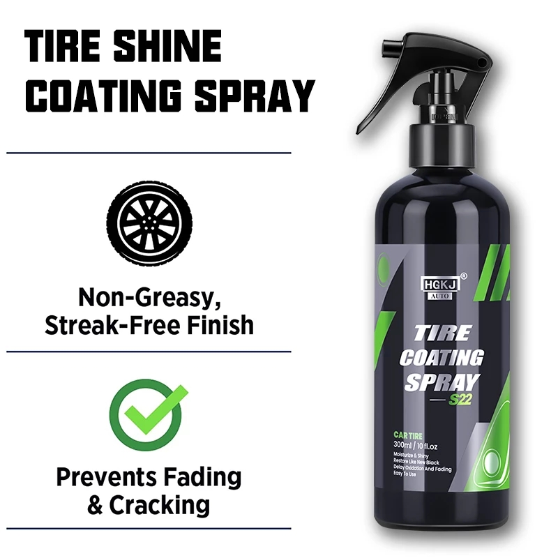 สเปรย์เคลือบยางรถยนต์ 2026 Hot - Tire Shine Spray Sealant บทวิจารณ์และราคา