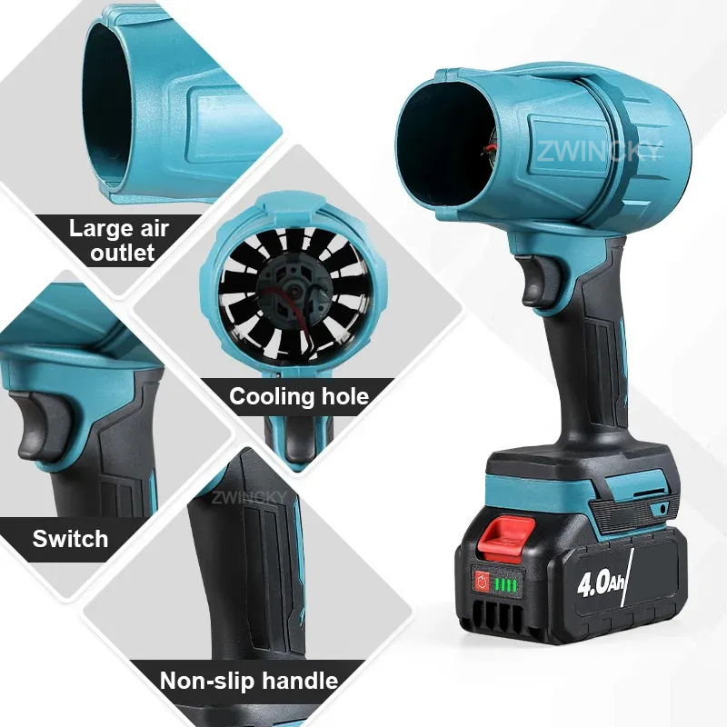 สําหรับMakita 18V Li-Ionแบตเตอ - Dryer Car Blower บทวิจารณ์และราคา