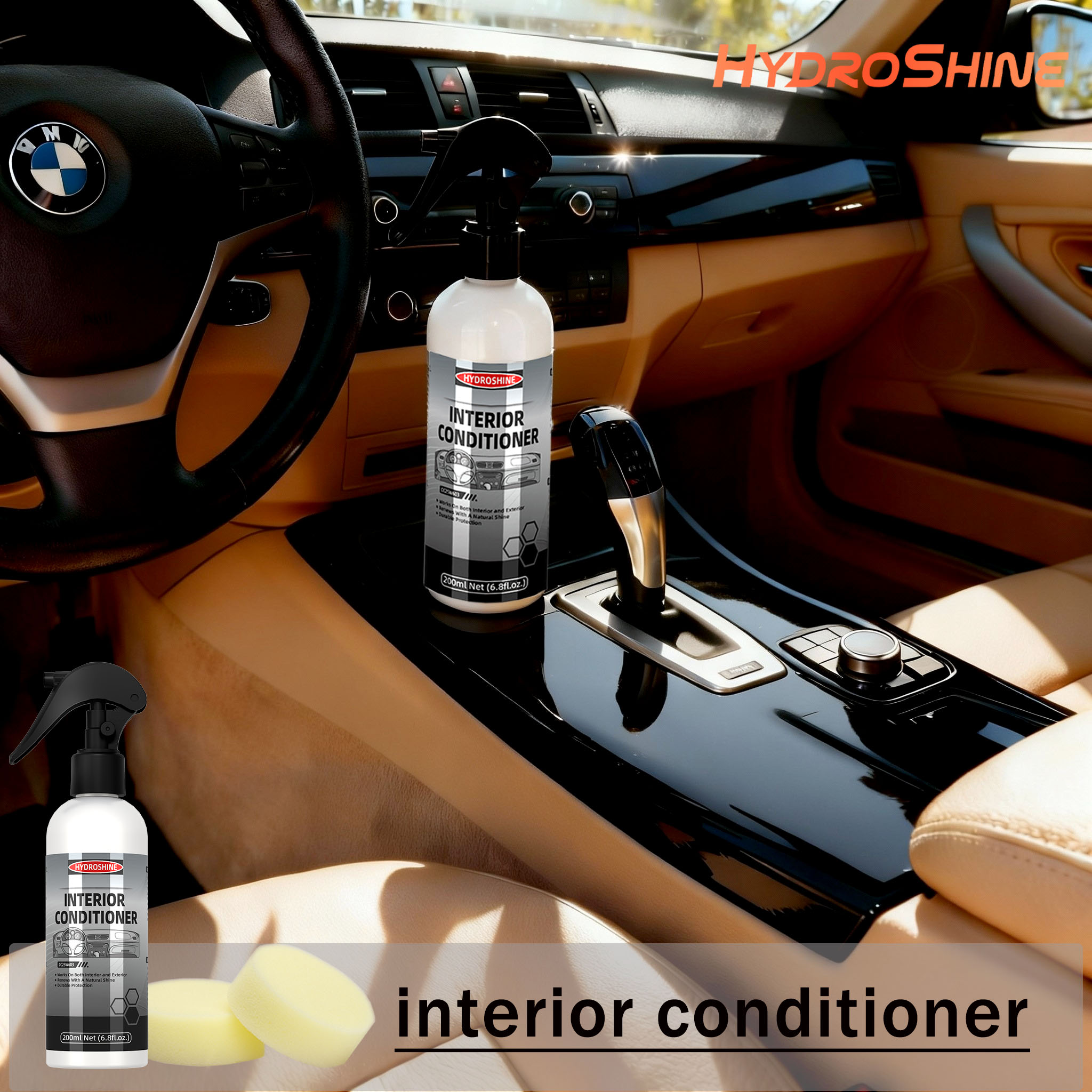 ไฮโดรไชน์ ครีมบำรุงภายในรถยนต์ - Leather Cleaner Interior บทวิจารณ์และราคา