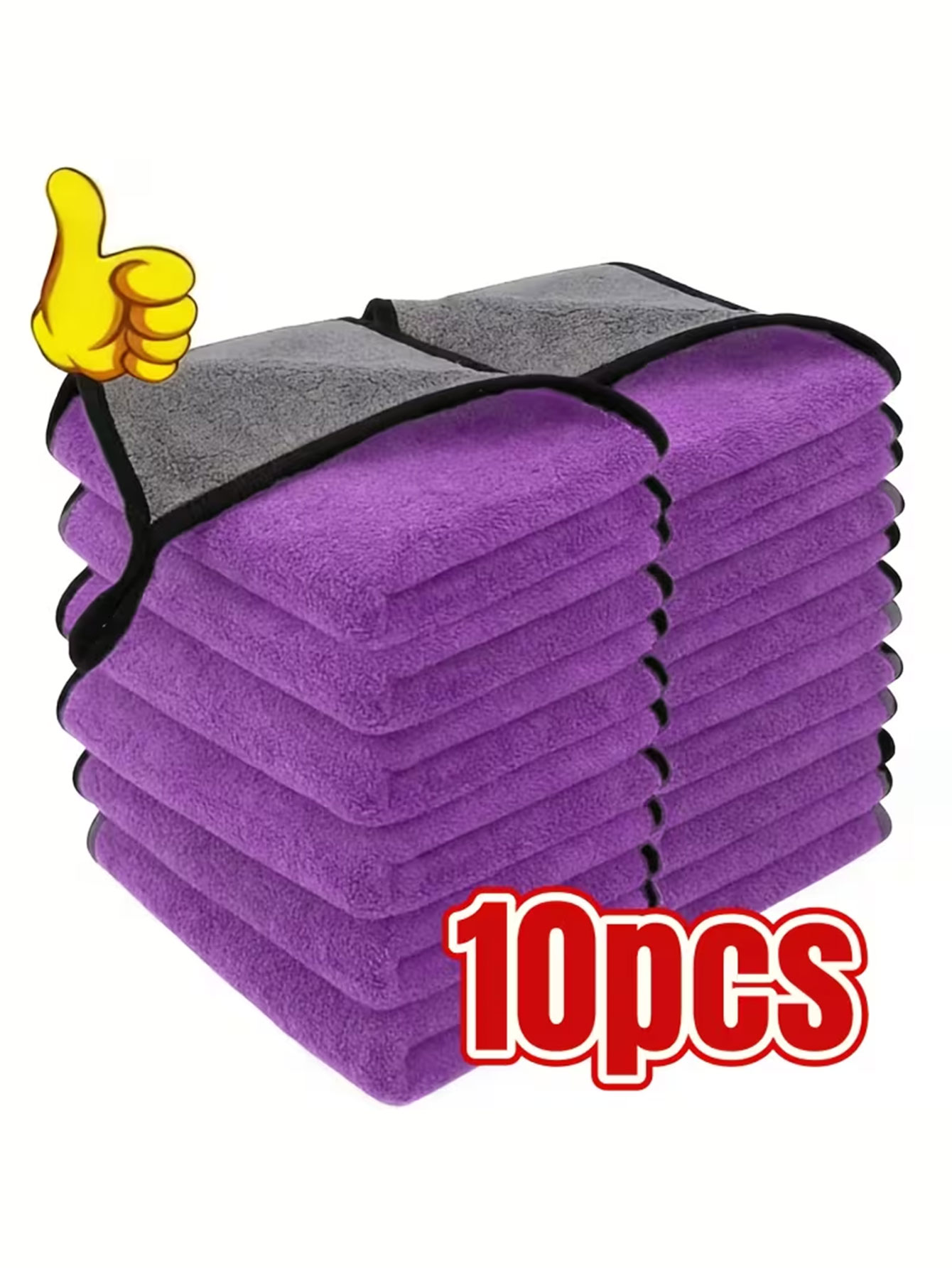 ผ้าทำความสะอาดไมโครไฟเบอร์กำมะ - Microfiber Towel Detailing บทวิจารณ์และราคา