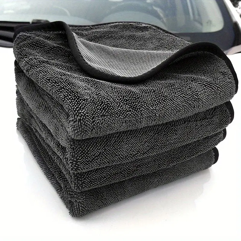 ผ้าเช็ดรถแบบหนาพิเศษ 1/5 ชิ้น  - Microfiber Towel Detailing บทวิจารณ์และราคา