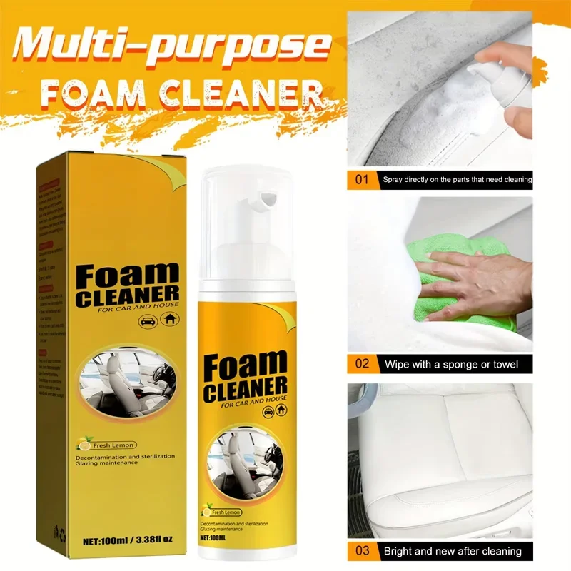 น้ำยาทำความสะอาดอเนกประสงค์ชนิ - Leather Cleaner Interior บทวิจารณ์และราคา