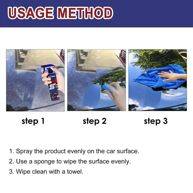 3 in 1 3-1PCS รถนาโนเซรามิคเคล - Car Wax Ceramic Coating บทวิจารณ์และราคา