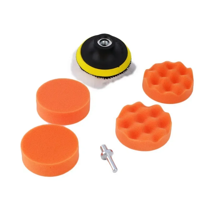 ชุดฟองน้ำขัดเงา 3 นิ้ว 1 ชุด / - Polish Pad Set Buffer บทวิจารณ์และราคา