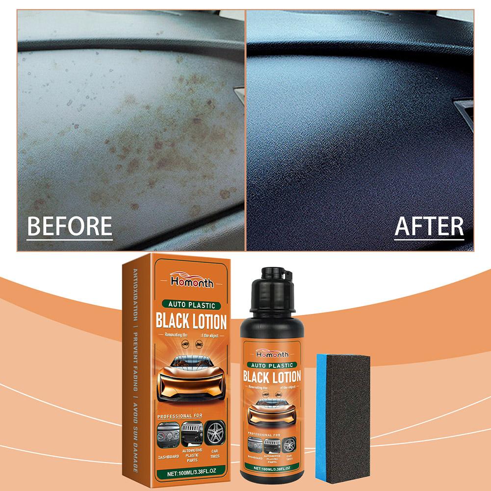 น้ำยาเคลือบสีดำสำหรับพลาสติก 1 - Trim Restorer Plastic บทวิจารณ์และราคา