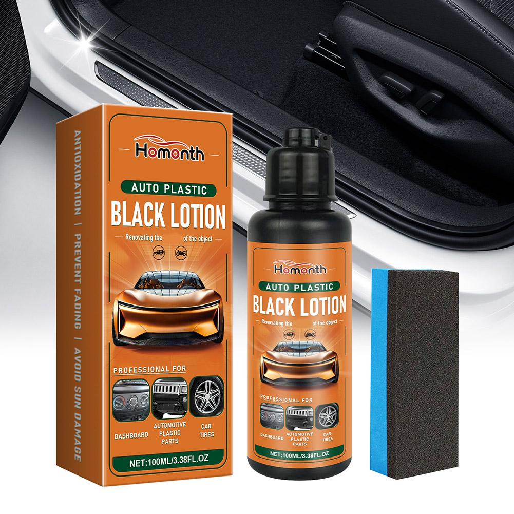 น้ำยาเคลือบสีดำสำหรับพลาสติก 1 - Trim Restorer Plastic บทวิจารณ์และราคา