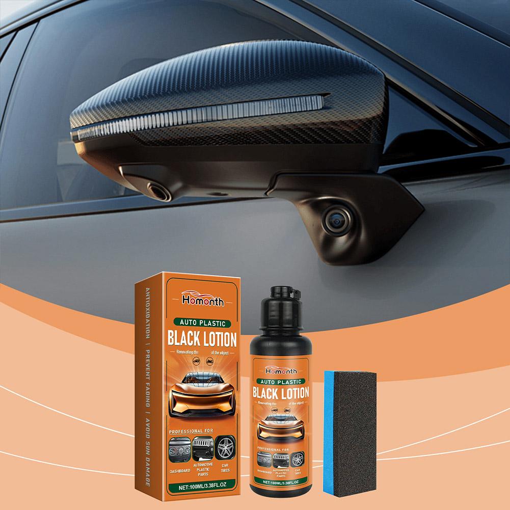 น้ำยาเคลือบสีดำสำหรับพลาสติก 1 - Trim Restorer Plastic บทวิจารณ์และราคา