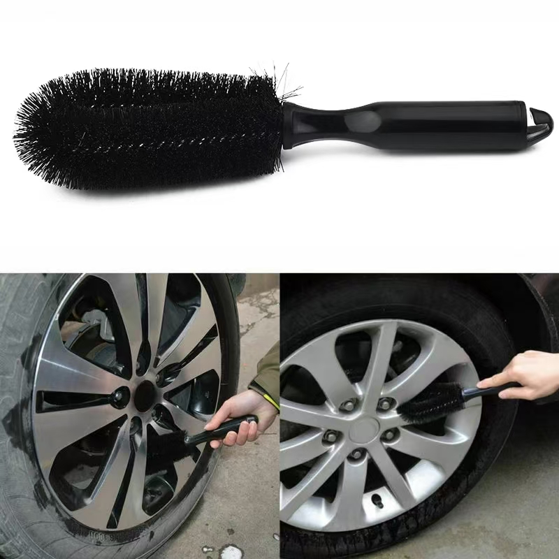 แปรงล้อรถขนนุ่มยางแหวนเหล็กราย - Wheel Cleaner Alloy บทวิจารณ์และราคา